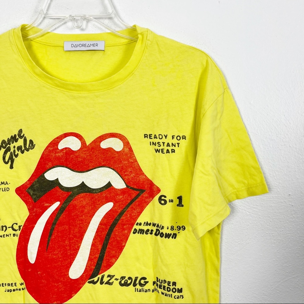 Daydreamer Rolling Stones Some Girls Crewneck Graphic 1978 Tee - Picture 3 of 9